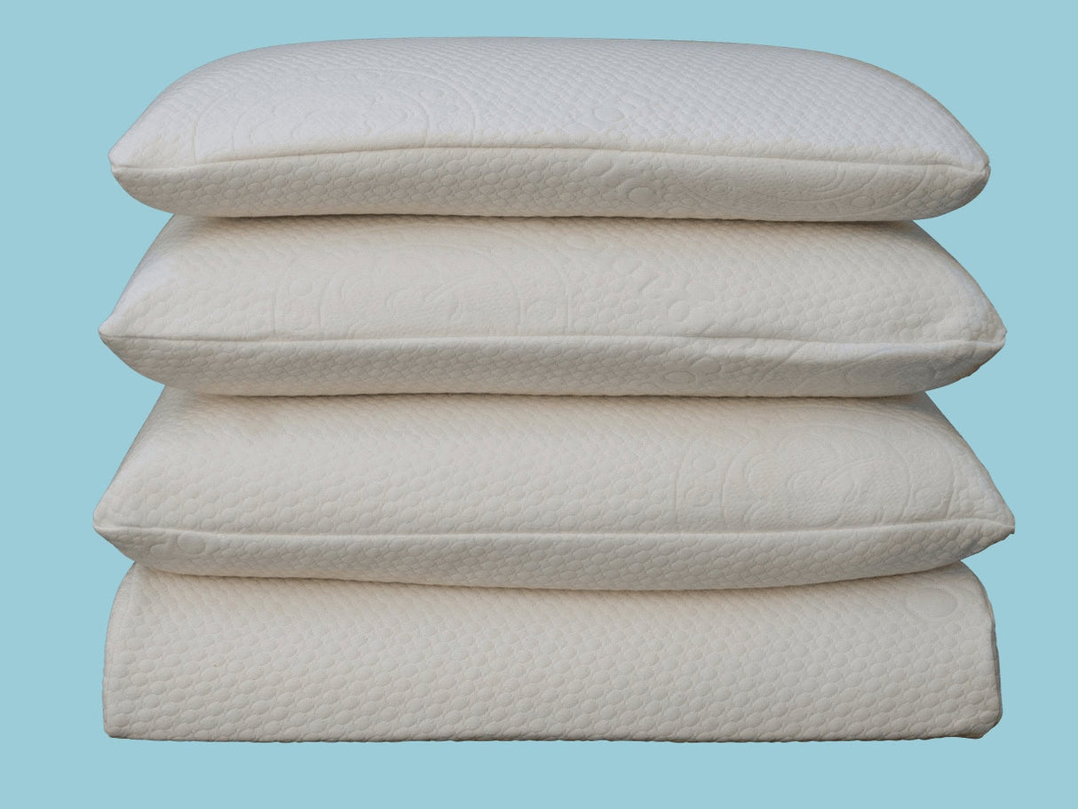 4 Backcare Pillows stacked